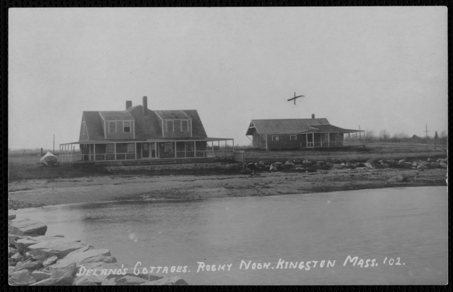 Delano's Cottages, Rocky Nook, Kingston Mass., circa 1925 · Kingston